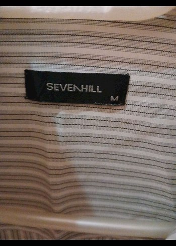 Bej Çizgili Erkek Keten Gömlek - Görsel 3