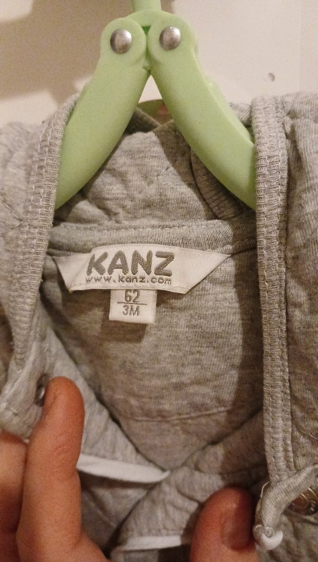 Erkek Çocuk Gri Pamuklu Düğmeli Ceket - Görsel 2