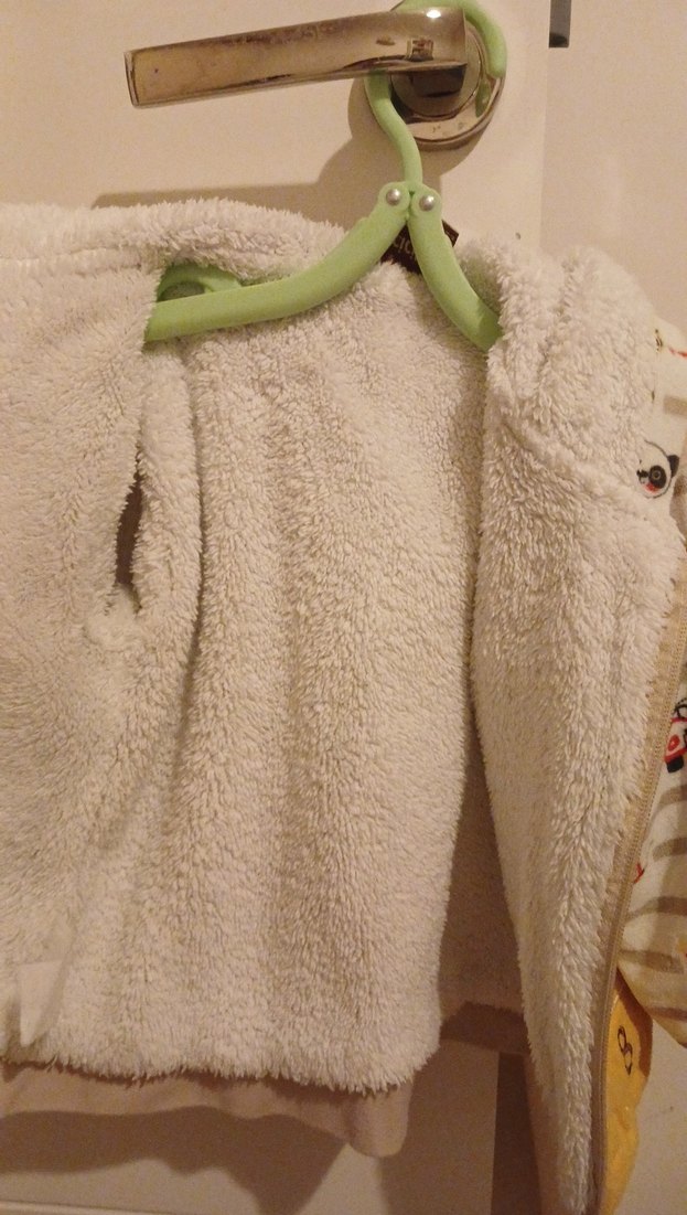 Kapüşonlu Sarı Erkek Çocuk Fermuarlı Ceket - Görsel 4