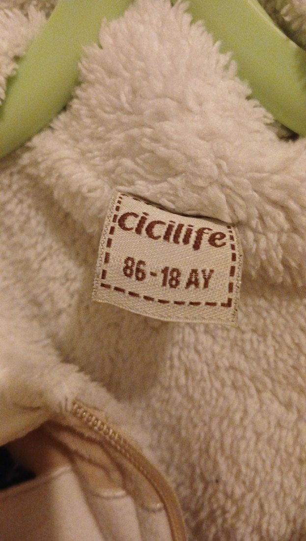 Kapüşonlu Sarı Erkek Çocuk Fermuarlı Ceket - Görsel 3