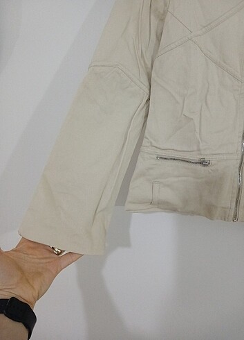 38 beden kısa trenckot - Görsel 5