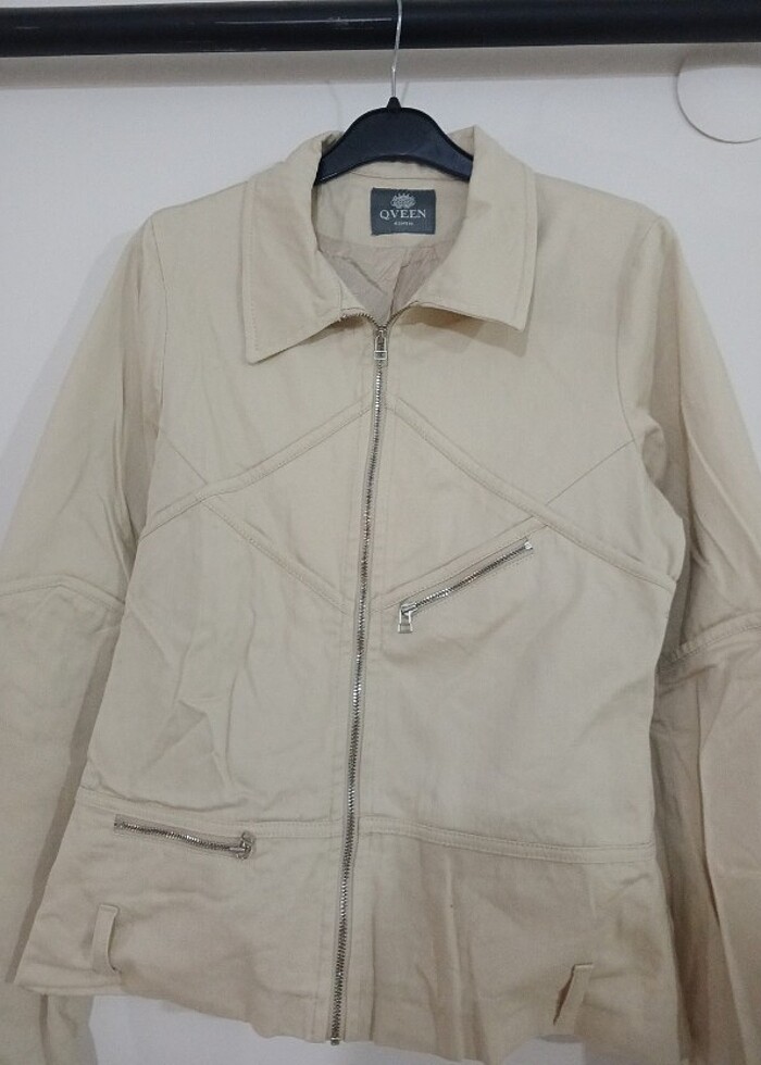 38 beden kısa trenckot - Görsel 2