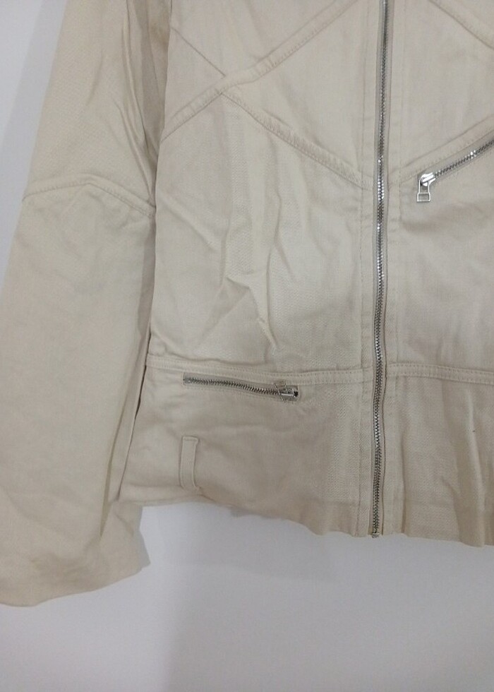 38 beden kısa trenckot - Görsel 4