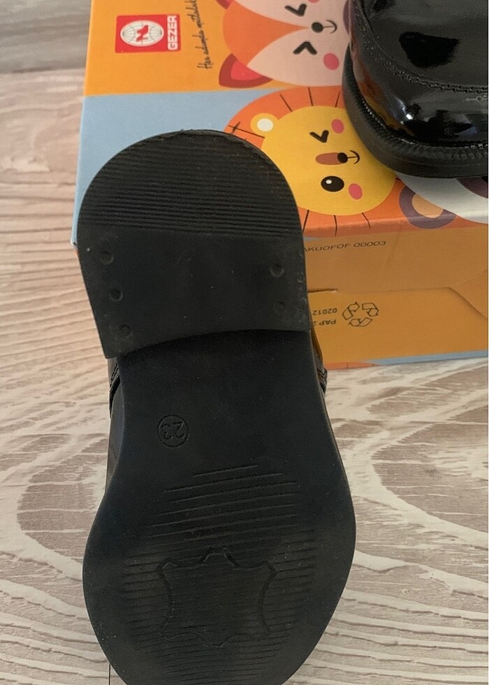 Erkek çocuk rugan ortopedik ayakkabı 23 - Görsel 3