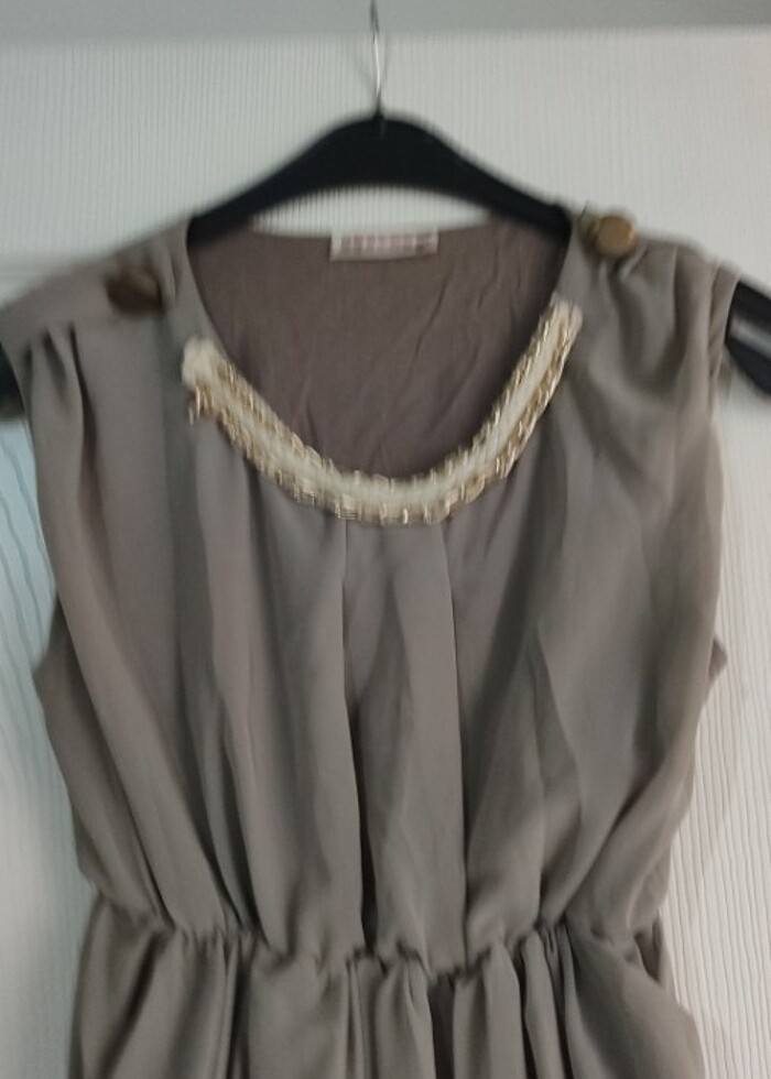 Sıfon elbise - Görsel 3