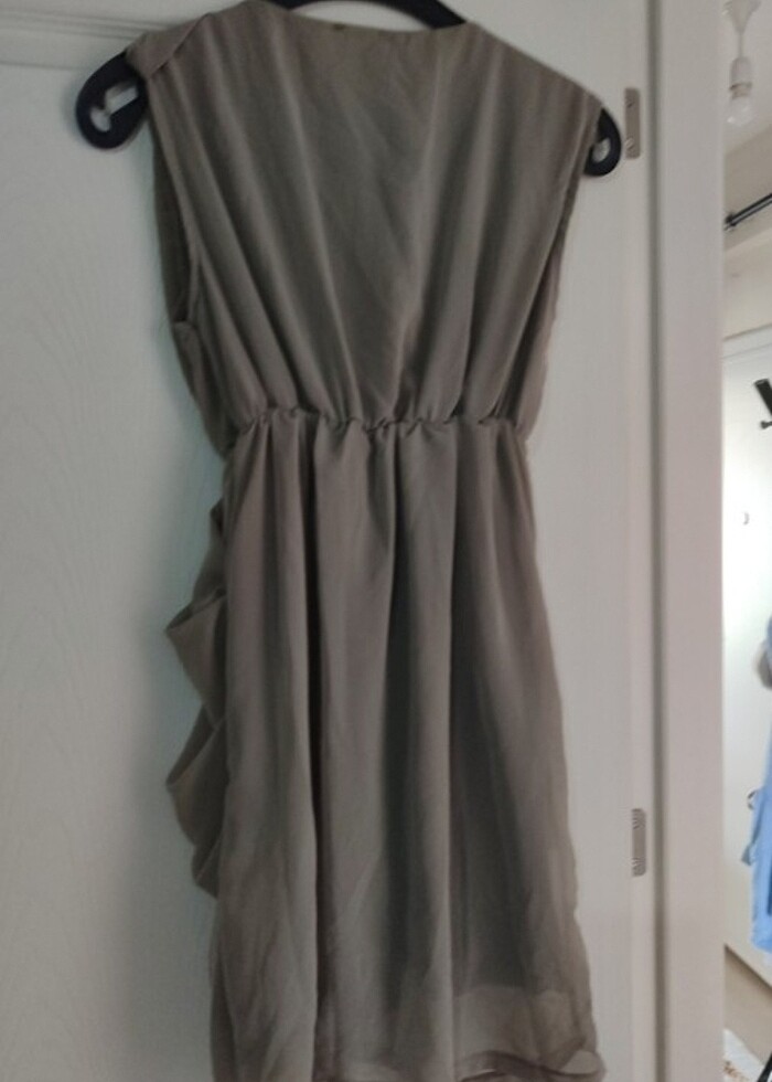 Sıfon elbise - Görsel 4