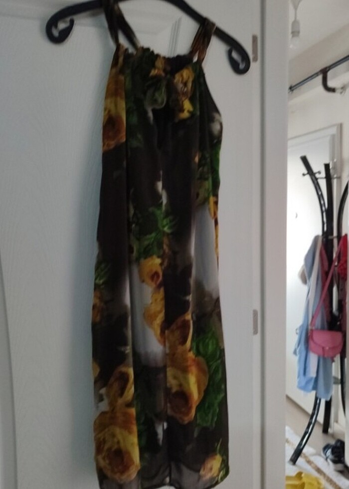 Sıfon elbise - Görsel 4