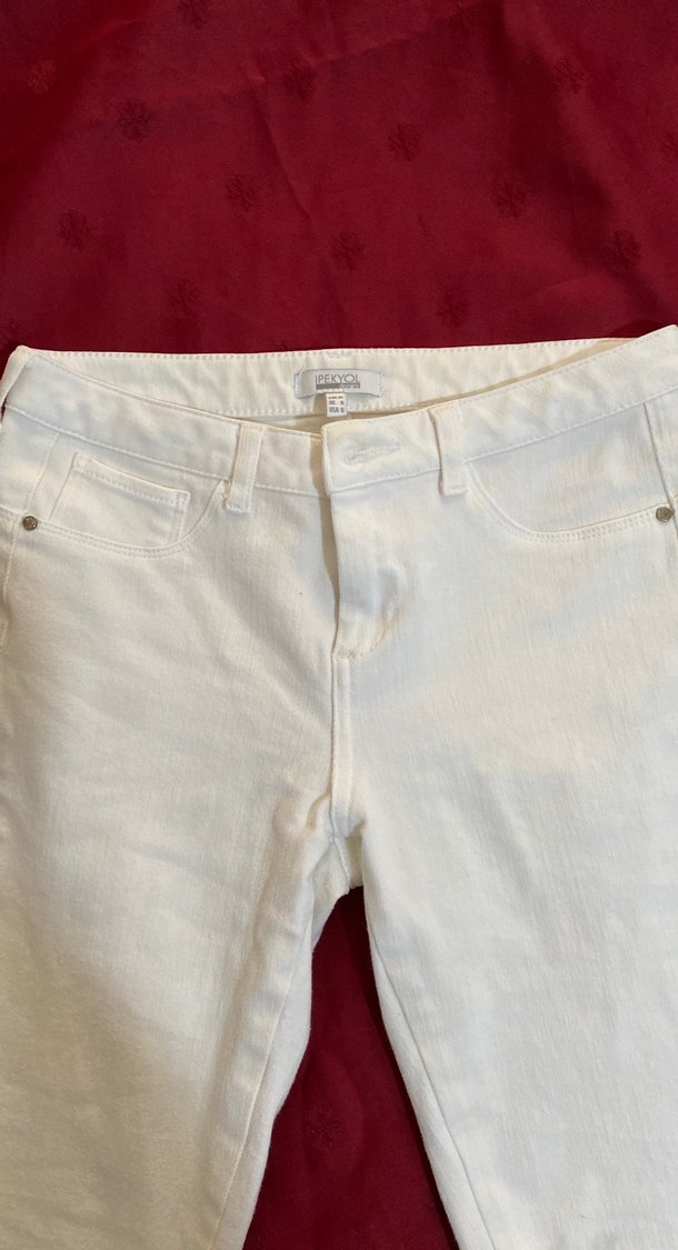 İpekyol Beyaz Kadın skinny jeans - Görsel 2