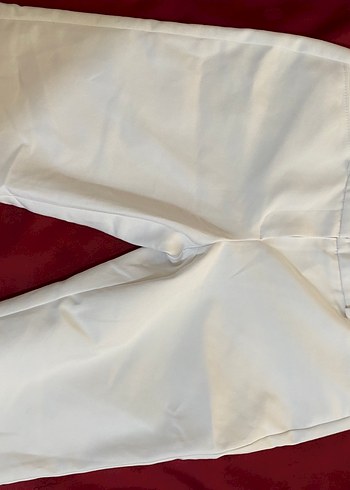 İpekyol Beyaz Kadın Kumaş Pantolon - Görsel 5