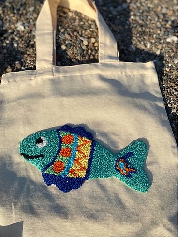 Diğer Balık temalı Punch çanta