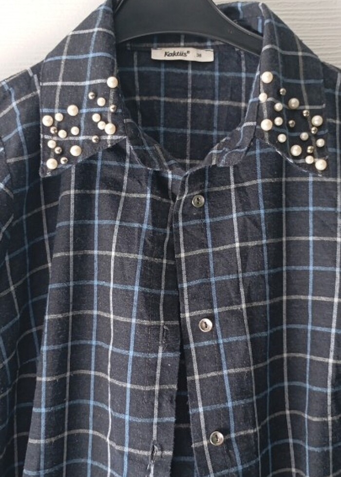 Gömlek elbise/tunik  - Görsel 2