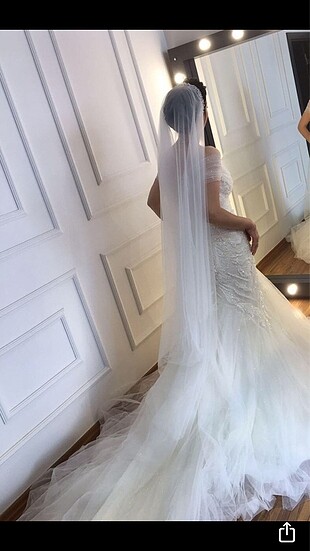 Aysira balık model gelinlik