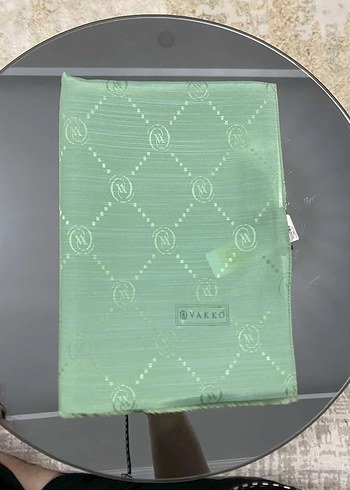 Vakko Pastel Yeşil Piliseli Kadın Şal