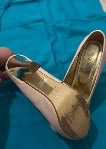 Parlak Pembe Stiletto Topuklu Kadın Ayakkabı - Görsel 3