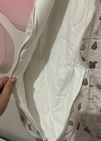 Gri Desenli Bebek Uyku Tulumu - Görsel 2