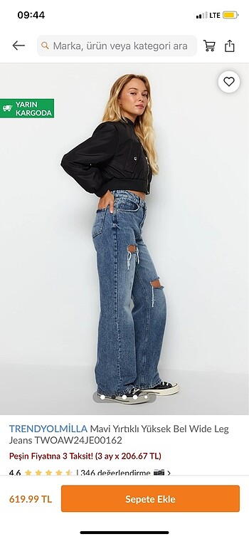 Trendyol & Milla Wide leg jeans