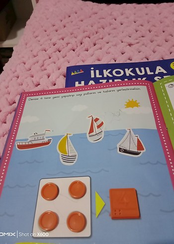 İlkokula Hazırlık Seti 3 Kitap ve Sayı Tuşları - Görsel 2