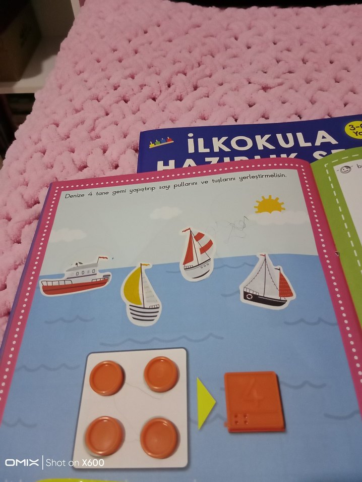 İlkokula Hazırlık Seti 3 Kitap ve Sayı Tuşları - Görsel 2