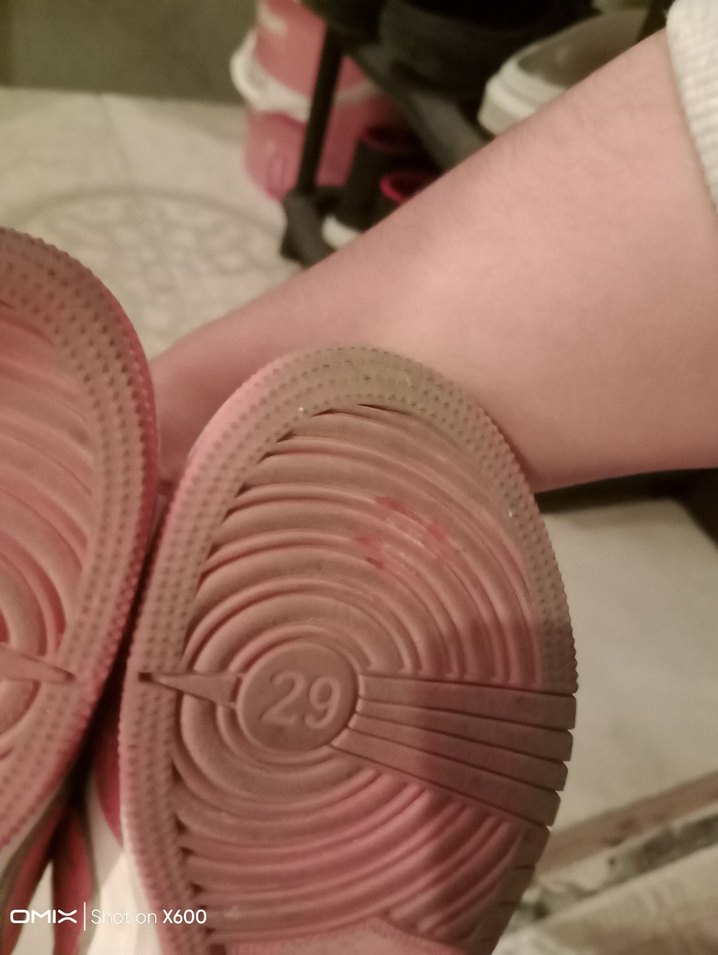 Kız Çocuk Pembe Spor Ayakkabı Velcro - Görsel 3