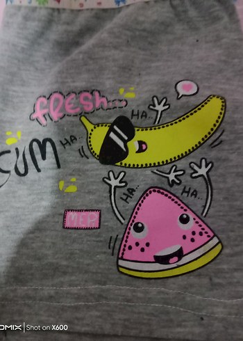 Çocuklar için Pastel Renkli Baskılı Atlet - Görsel 2