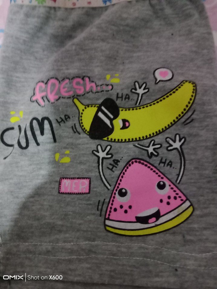 Çocuklar için Pastel Renkli Baskılı Atlet - Görsel 2