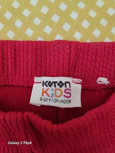 8 Yaş Beden Koton kız çocuk pantolon
