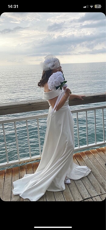 Diğer Beyaz nikah elbisesi