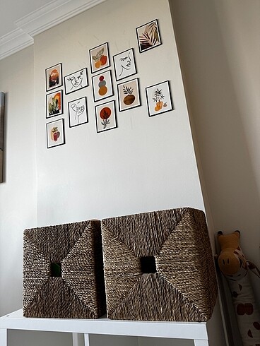Beden Renk Ikea deniz sazı sepet 2 adet
