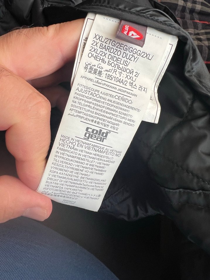 ORJINAL UNDER ARMOUR COLD GEAR 65/77 - Görsel 3