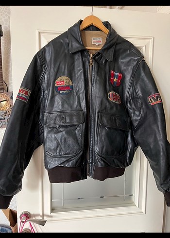 Levıs Avirex ikonik TOP GUN modeli hatasız mont 67/73 - Görsel 5