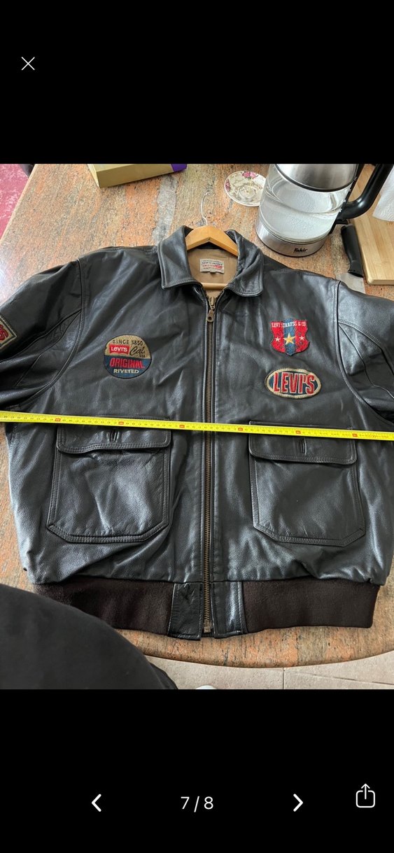 Levıs Avirex ikonik TOP GUN modeli hatasız mont 67/73 - Görsel 2