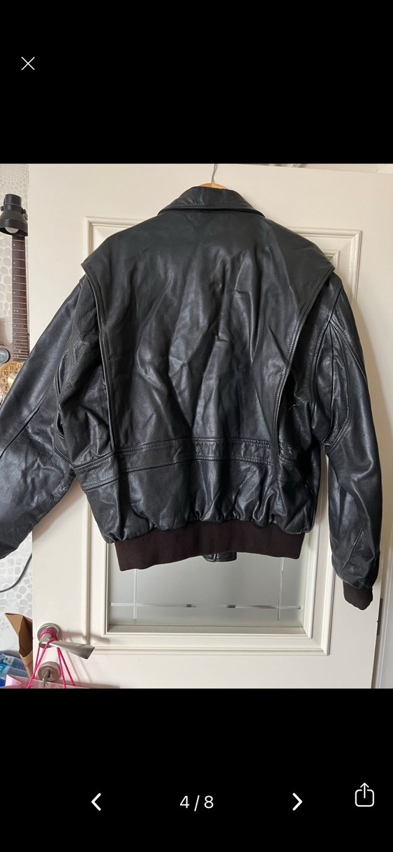 Levıs Avirex ikonik TOP GUN modeli hatasız mont 67/73 - Görsel 3