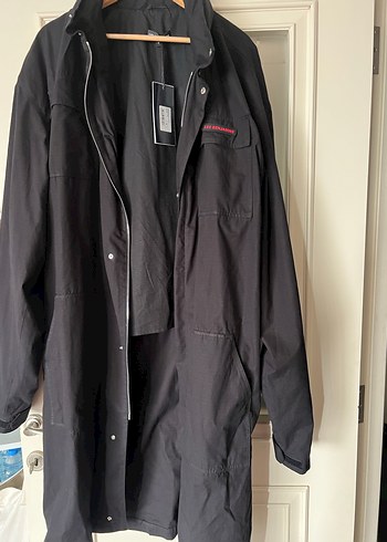 LES BENJAMİNS uzun kapsonlu sıfır palto 68/115 cm - Görsel 4