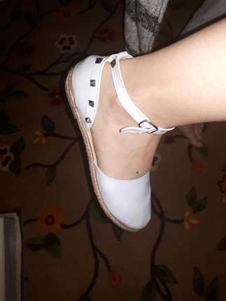 40 Beden beyaz Renk carmens beyaz ayakkabi