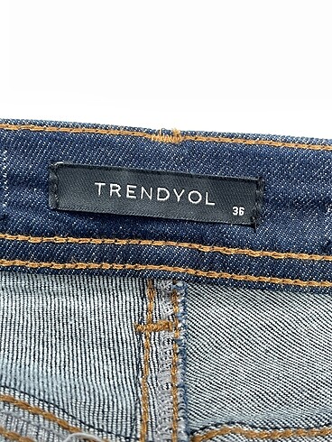 36 Beden lacivert Renk Trendyol & Milla Jean / Kot %70 İndirimli.