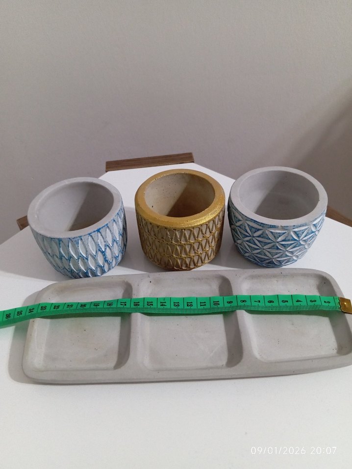 Üçlü saksı - Görsel 3