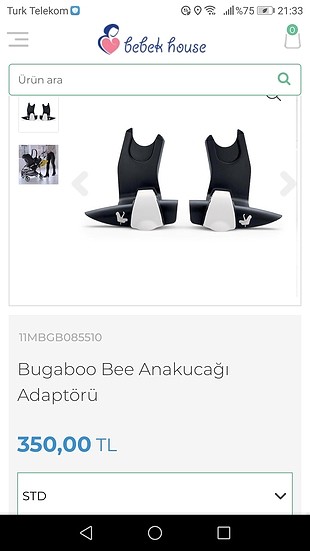  bugaboo araba adaptor 