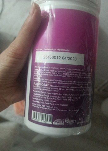 Voonka Multi Collagen Çikolata Tozu - Görsel 2