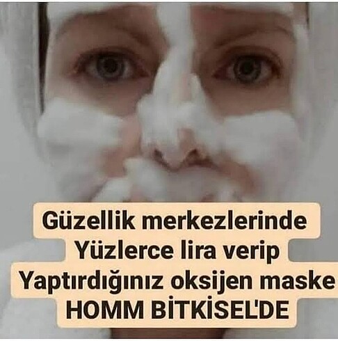 Diğer Botoks kremi oksijen maske