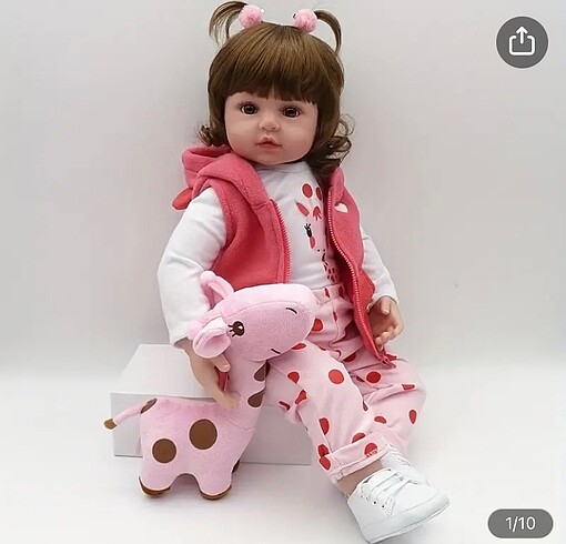 Beden Reborn bebek gerçekçi bebek silikon bebek