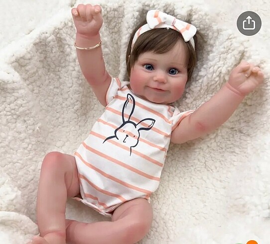 Reborn bebek gerçekçi bebek silikon bebek