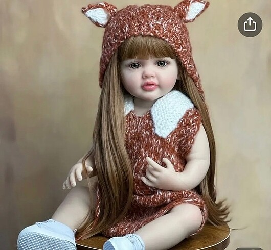 Diğer Reborn bebek gerçekçi bebek silikon bebe