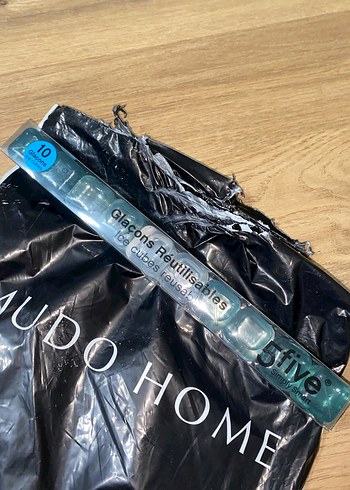 Mudo Home Mavi Baskılı buz küpleri - Görsel 2