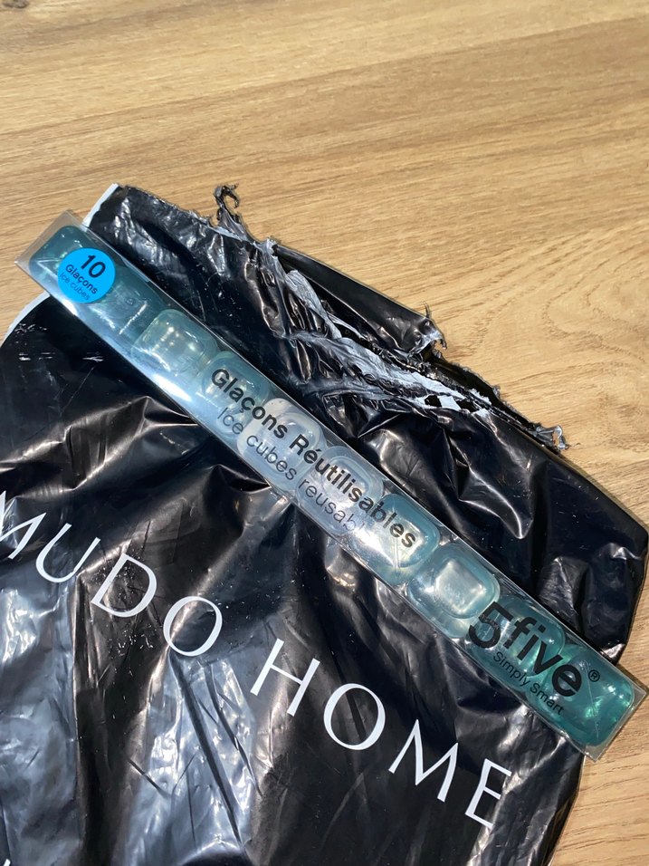 Mudo Home Mavi Baskılı buz küpleri - Görsel 2