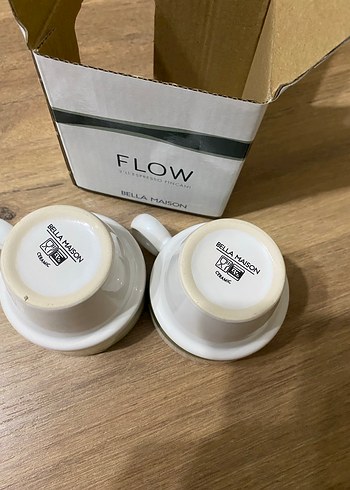 Flow Yeşil Çizgili 2'li Espresso Fincanı - Görsel 2