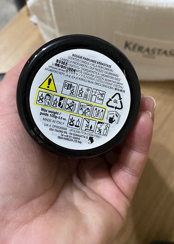 Kérastase Siyah Mum ve Kumaş Kılıf - Görsel 6