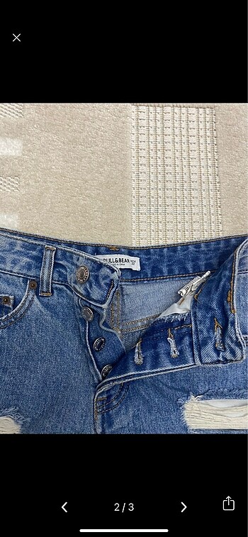 Pull and Bear kot şort