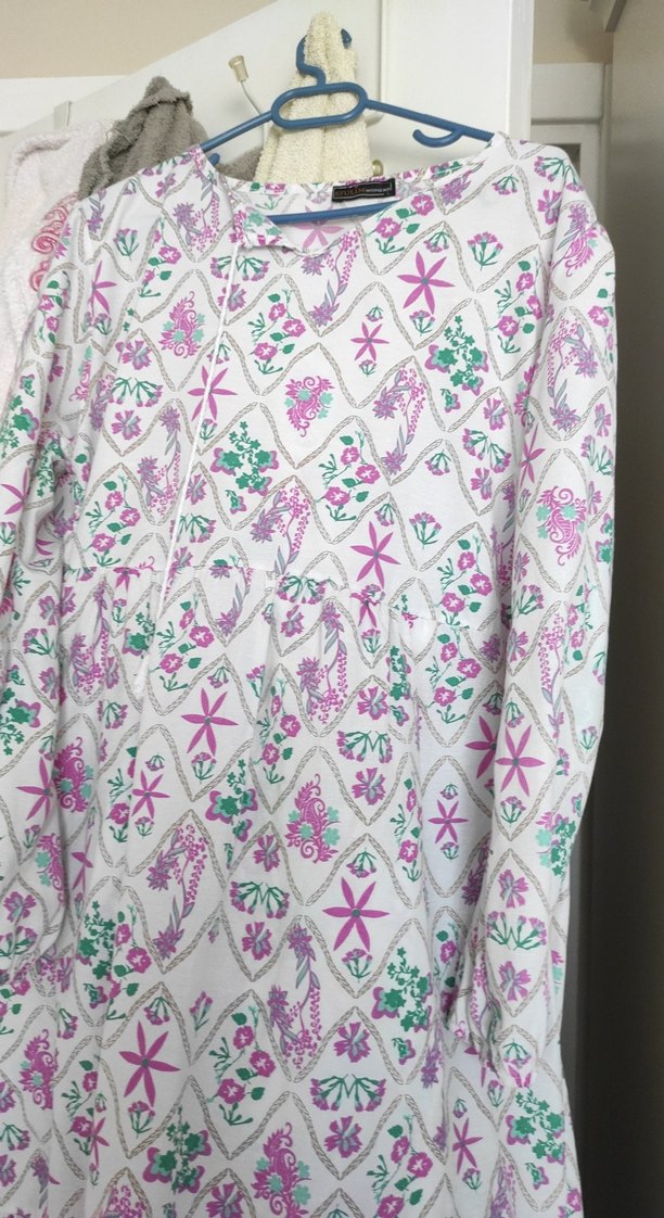 Bohem Çok Renkli Uzun Elbise - Görsel 3