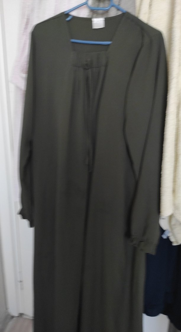 Kadın Uzun Kollu Salaş Uzun Elbise - Görsel 4