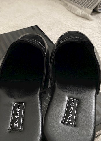 Klasik Siyah Erkek Ev Terliği bohca terliği - Görsel 5